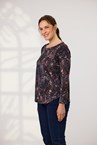ELLA TOP - licorice f